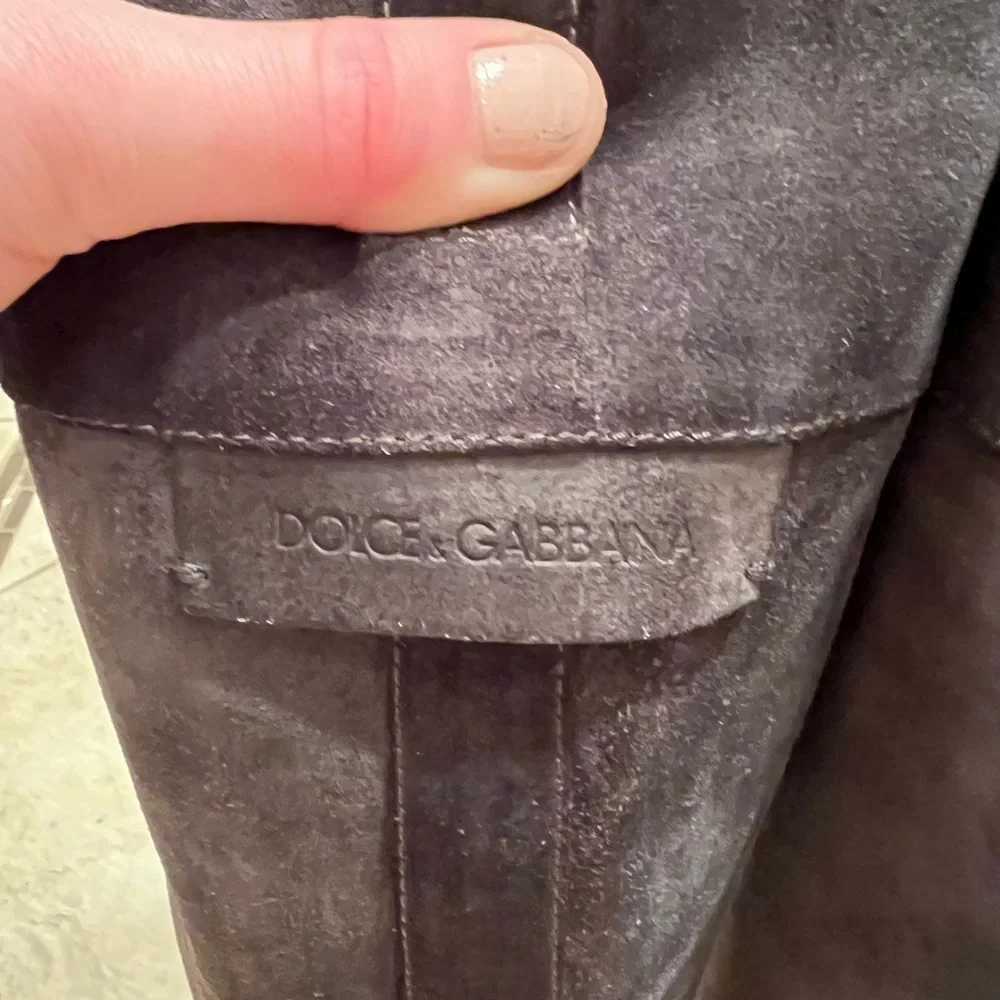 Dolce and Gabbana knee high suede boots - Picture 7 of 10